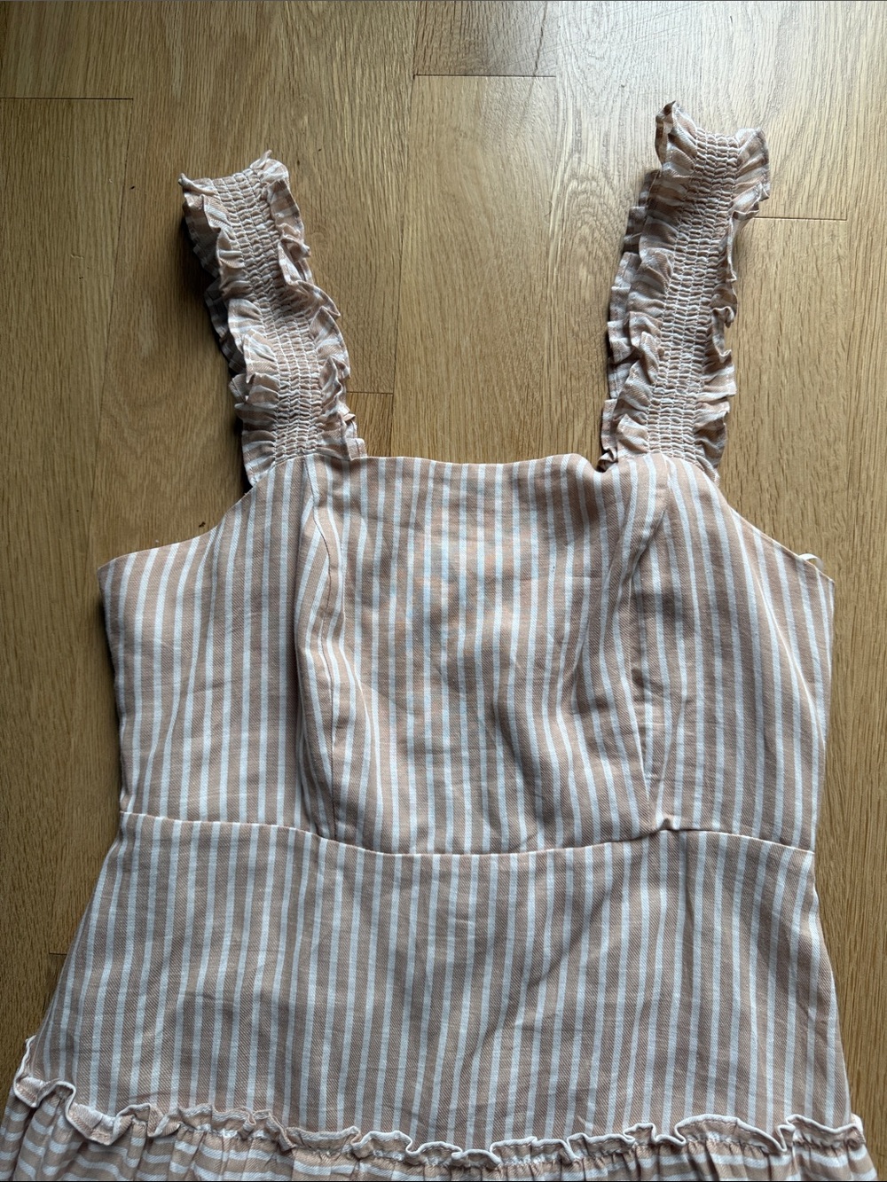 Forever 21 Striped Ruffle Sundress - Picture 2 of 6